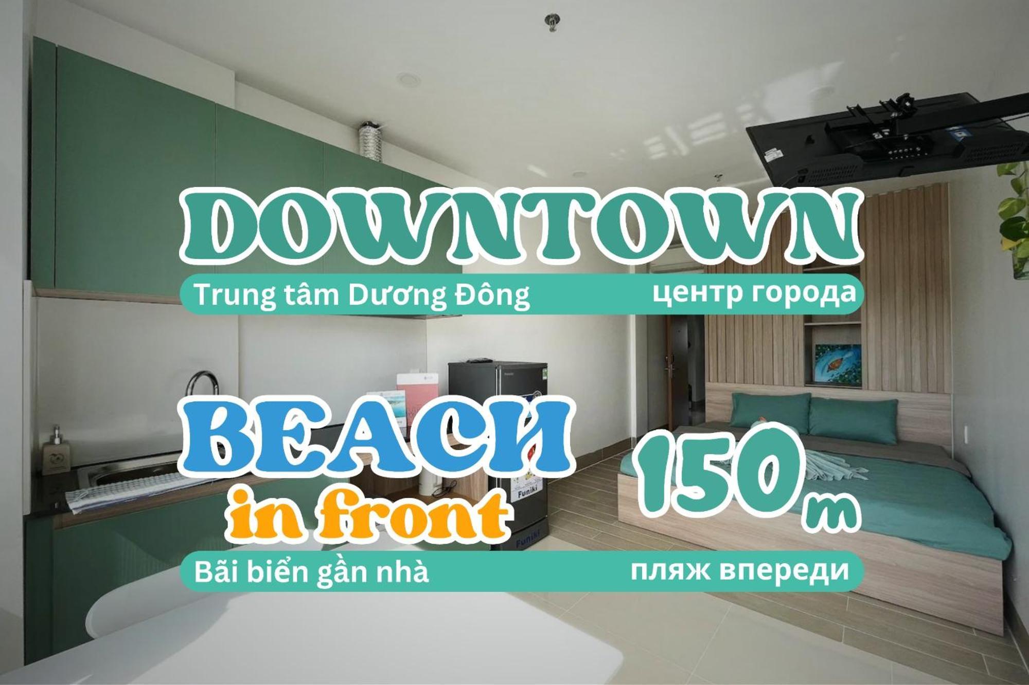 דואונג דונג Mi Amor Luxury Island Apartment - 3 Minutes To The Beach מראה חיצוני תמונה