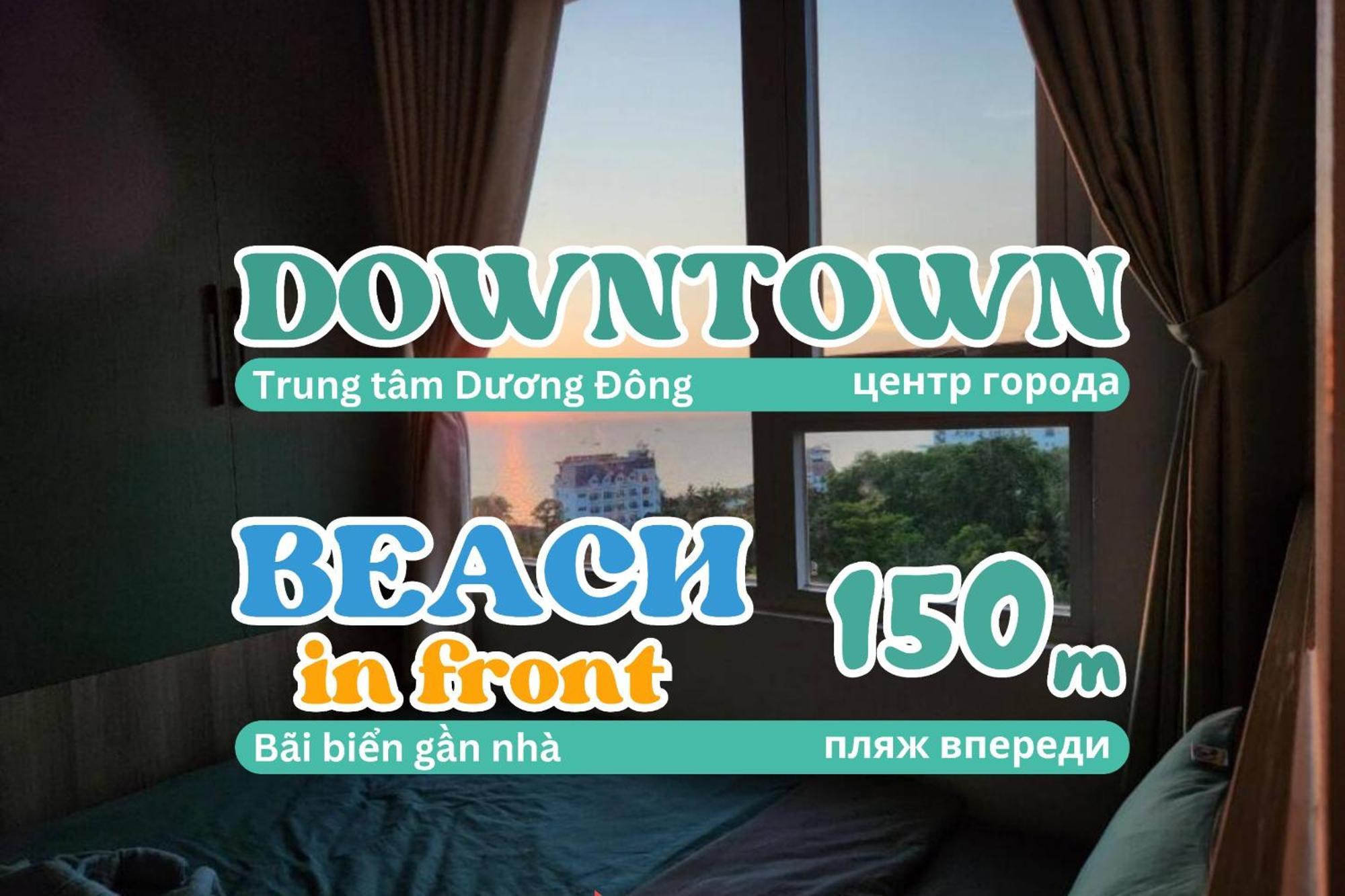 דואונג דונג Mi Amor Luxury Island Apartment - 3 Minutes To The Beach מראה חיצוני תמונה