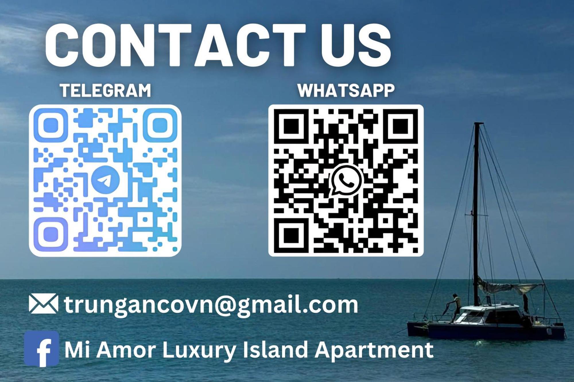 דואונג דונג Mi Amor Luxury Island Apartment - 3 Minutes To The Beach מראה חיצוני תמונה